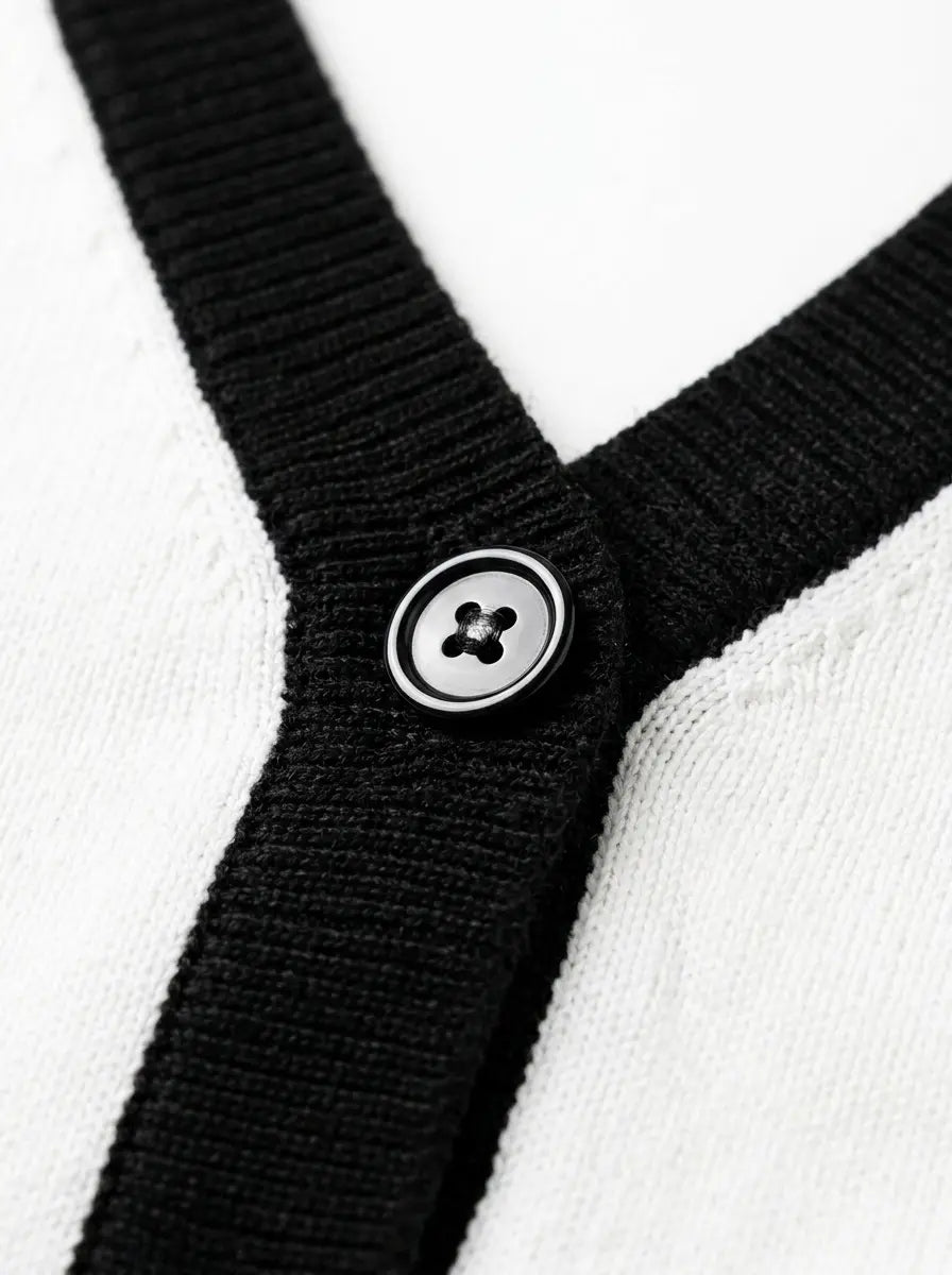 Ensemble en maille plissée
