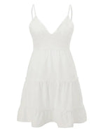 Robe fluide à volants