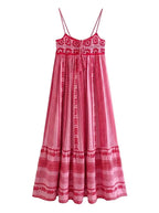 Robe longue fluide bohème